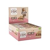 Naturally Pam Cake Bar – Bio & veganer Haferriegel, glutenfrei & ohne Rohrzucker – Natürlich leckerer Müsliriegel-Snack von Pamela Reif - Almond Coconut 12x44g