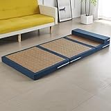 Japanische Bodenmatte, faltbar, rutschfest, atmungsaktiv, für Yoga-Schlafzimmer und Krabbelräume, Rattan-Design isoliert kalte Luft, ideal für Komfort und Stil