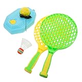 GAROZATION 1 Satz Schläger-Set Tennisschläger Für Erwachsene Badmintonschläger Für Jungen Cartoon-Jungen Trainieren Schläger Tennisschläger Kinder Cartoon-sportschläger Racket-Tennis Plastik