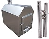 Heizung Badefaß Badebottich 38 KW Edelstahl V4A AISI 304 Ofen Pool Poolofen Schwimmbad Koiteich