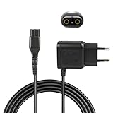 4.3V A00390 Ladekabel Kompatibel mit Philips One-Blade QP2620 QP2620 QP2520 QP2570 MG5720 MG3730 MG3720 BT3208 BT3206 RQ350 RQ320, Ersatz Ladegerät Netzteil Adapter für Barttrimmer und Rasierer