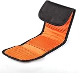 Filtertasche mit 3 Fächern für Filter bis 82mm, Tasche für Objektiv Polfilter, UV-Filter, Kamera Deckel, Akkus, Mikrofasertuch etc. von Lens-Aid