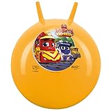 John 59545 Mighty Express Hüpfball, orange, 50 cm