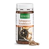 Sanct Bernhard Schwarzer-Knoblauch-Kapseln mit Flavonoiden und S-Allylcystein, 4-Monats-Packung…