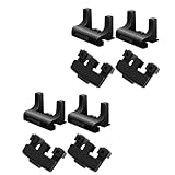 Zuoeay 8 Packluft Frittier Silikon Füße Ersatz Stoßdämpfung Stoßstangen Textur Geeignet Zum Grillen Von Pfannenschalen Nicht Überrutsche Luft Friteus Stoßstangen