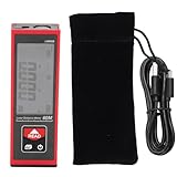 LM60B -Entfernungsmesser – 60 m tragbares Infrarot-Entfernungsmessgerät für große Entfernungen mit LCD-Display und automatischer Kalibrierung – elektronisches Messwerkzeug für den