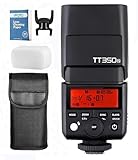 Godox TT350N TTL Speedlite TTL Kamera Blitzgerät GN36 2.4G HSS 1/8000s Kompatibel für Nikon D7100 D7000 D5200 D5100 D5000 D3200 Z6 Z7