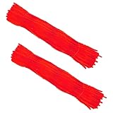 BELLIFFY 200 Stück Chenille Stems Biegsame Pfeifenreiniger Basteldraht DIY Bastelmaterial Für Kreative Projekte Geburtstage Und Dekoration