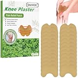 24 Stück Schmerzlinderung Patch, Pain Relief Patch Wärmepflaster Patch Wermut Kniegelenk Patch Knieschmerzlinderung Anti Schmerz Pflaster für Knie, Nacken, Schulter, Rücken, Muskelkater