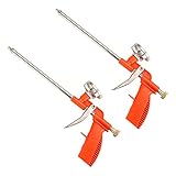 KingSaid 2 Stück Schaumpistole Bauschaum Set PU Schaumpistole Bauschaumpistole aus Metall Montagepistole Foam Gun