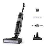 Rowenta X-Clean 4 kabelloser Nass-und Trockenstaubsauger, Selbstreinigungsfunktion, Nass Trockensauger 50min Laufzeit, automatische Schmutzerkennung, Nasssauger mit smartem LED Display, grau GZ5036WO