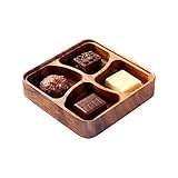 Charcuterie Boards – Käsebrett | Holz-Snacktablett, Servierplatte mit Trennwänden, Frühstück, Holztablett für Lebensmittel, Freunde, Männer, Frauen, Nüsse, getrocknete Früchte, Zuhause, Küche