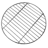 CAXUSD Runder Grillrost Aus Edelstahl Praktisches Grillnetz Für Vielseitige Grillanwendungen 24cm Durchmesser Ideal Für Gemü Und Fleisch BBQ Zubehör Für Perfekte Grillergebnisse