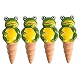 YARNOW 4 Stück Bewässerung giesskanne gießkanne Plant Watering Dispenser anpflanztöpfchen stieltopf Drainage Gerät Wasserspitzen für Pläne selbstbewässernde Kugeln für Pflanzen Keramik