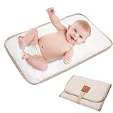 Wickelunterlage – abwischbare Tischdecke | wasserdichte und bequeme Reise-Wickelunterlage – tragbare Matte mit magischen Aufklebern für Reisen und