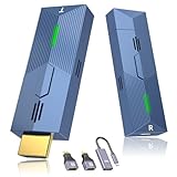 HDMI Wireless, Wireless HDMI Transmitter and Receiver, 1080P HDMI Funkübertragung, HDMI Funk für Streaming Video Audio File von, Laptop, PC/PS4 auf TV/Projektor, Streaming Video