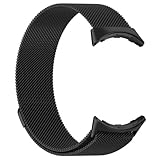 WIVASS No Gaps Damen Herren Milanese Loop Edelstahl Smart Watch Armband Magnetische Uhrenarmbänder Kompatibel mit Google Pixel Watch Band