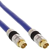 InLine 89950P S-VHS Kabel, PREMIUM, vergoldete Stecker, 4pol mini DIN Stecker / Stecker, 2m