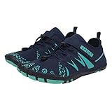 Turnschuhe für Herren, Sommer, Wasserschuhe, Herren und Damen, schnell trocknend, Wandern, Schwimmen, Tauchschuhe, Tracing-Schuhe, elastische Streifen, modischer Herrenschuh, blau, 6.5 UK 3X-Narrow