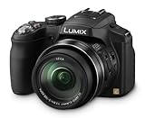 Panasonic Lumix FZ200 Bridge-Kamera, 12 MP, 24 x optischer Zoom, 7,6 cm (3 Zoll) LCD, Schwarz