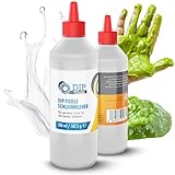 DIP-Tools Schleimkleber 500ml, Kinder PVA Bastelkleber auf Wasserbasis, transparent geruchslos & leicht auswaschbar, Kinderkleber Schleim Slime Kleister Glue Leim Kleber Klebstoff Basteln Kunst Schule
