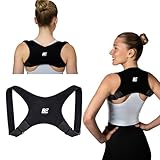 B-EASY Rückenstützgürtel | Rücken Geradehalter | Haltungskorrektur Rücken Damen & Herren | Rückengurt Haltung, Rückenbandage, Rückenstütze, Haltungstrainer | Posture Corrector