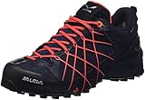 Salewa Damen Ws Wildfire Gore-tex Walking-Schuh, Navy Blazer/Fluo Coral, 40 EU