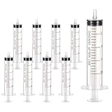Kunststoff Spritze 8 Stück ohne Nadeln Kolostrumspritze 20ml Futterspritze flüssige Plastiktube für Kleine Haustierfütterung Motoröl Bremsflüssigkeit Nicht medizinische Verwendung Pflanzenbewässerung