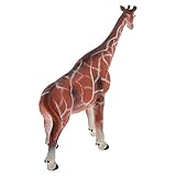 ifundom 1Stk simulierte Tiere kindercroks schneidgiraffe Toys Tiermodelle tierische Giraffenfigur Giraffe Tierfigur Giraffenfigur für Giraffen-Tierfiguren Vinyl Orange