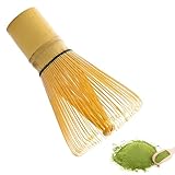 Matcha-Schneebesen, Bambusbesen für Matcha Tee, Traditioneller Matcha-Starter-Set, Matcha Besen Herstellungswerkzeuge, Japanische Bambus Besen Matcha Whisk Bamboo - 100 Zinken