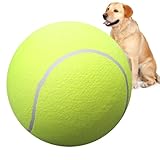 Fisssure Tennisbälle für Haustierspielplätze - Tennisspielplatz-Haustierbälle | Großes Haustierspielzeug, lustiger Outdoor-, riesiges Hundespielzeug für Hunde, Haustiere, Katzen, mittelgroß,