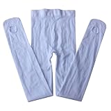 Generisch Braune Strumpfhose Damen 40 Den Paar umwandelbare, ultraweiche Ballettstrumpfhosen, Tanzstrumpfhosen, Übergangsstrumpfhosen für Mädchen und Frauen Dessous Strapse Set Rot (White, S)