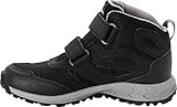 Jack Wolfskin Unisex Kinder Woodland Texapore Mid Vc K, Black / Grey, 35 EU