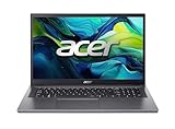 acer Aspire Go 17 (AG17-31P-3285) Laptop, 17' FHD IPS Display, Intel Core 3 N355, 8 GB RAM, 512 GB SSD, Intel Grafik, Windows 11, QWERTZ Tastatur, grau