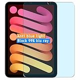 Vaxson 2 Stück Anti Blaulicht Schutzfolie, kompatibel mit iPad mini 7 A17 Pro 7th Generation 8.3' Tablet, Display Bluelight folie folien （ nicht Panzer Schutz Glas folie SchutzGlas nicht PanzerGlas ）