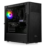 Express PC 1003 mit Ryzen 5 5500 6× 3600 MHz, 500 GB M.2 SSD, 16 GB DDR4-RAM, GeForce RTX 4060, MSI Mainboard, USB 3.2