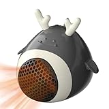 Raumheizung für den Innenbereich, Raumheizung für zu Hause,400–500 W Schreibtisch-Wärmeventilator, kleines schnelles Heizgerät mit Überhitzungsschutz | Innenwärmer für Studentenwohnheim, Schlafzimmer,