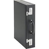 ALASSIO 92300 - Attachékoffer PONTE, aus Lederimitat, ca. 44,5 x 33 x 10 cm, schwarz