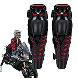 Motorrad-Knie-Schienbeinschutz – Rennschutz, Schienbeinschoner, Kappenschutz mit bequemer Polsterung | Sicherheitsausrüstung für Motocross Dirt Bike zur Unterstützung der Stoßdämpfung