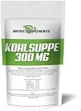 Kohlsuppen-Kapseln - original Kohlsuppe Extrakt 1800mg Hochdosiert Extrem Hochwertige Premium Qualität mit Vitamin C & Petersilienpulver - ohne Aromen & Farbstoffe GMO-frei (240 Stück XL Rabatt)