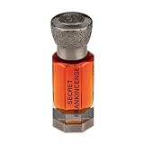 Swiss Arabian Secret Frankincense Konzentriertes Parfümöl Unisex 12ml – Majestätischer Weihrauch mit Rose, Jasmin und Oud – Eine zeitlose goldene Aura