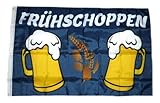 Fahne/Flagge Frühschoppen Bier 90 x 150 cm