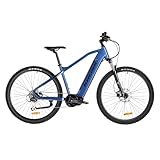 Varstrom Elektrofahrrad für Erwachsene Mittelmotor 250W 100 Nm E-Bike Damen Herren Ebike 100km Reichweite durch 43,2V 10,4AH Li-Ion Akku 8 Gänge, 29 Zoll MTB Hexagon Boost 3.0