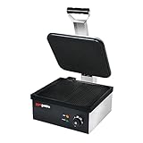 GGM Gastro | KGGEJ432 | Kontaktgrill - oben + unten gerillt | Tischgrill | Multigrill | Elektrogrill