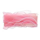 HOODANCOS 10St Gürtel aus Schneegaze seidenband ribbon bandfeile geschenkpakete geburtstagsdeko Band zum Basteln Banddekor Blumengeschenke Blumenband Dekorationsband Verpackungsband