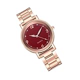 TOGEVAL 1Stk Damenuhr Strass-Armband Diamantarmband weibliche Armbanduhr Schmuck Armbänder Frau damenarmbanduhren sportuhr Frauen quarzuhr ansehen Legierung Golden