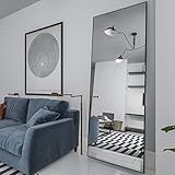 MySpiegel.de Wandspiegel Kristallspiegel Badspiegel polierte Kante in 5mm Stärke (150 x 80 cm)