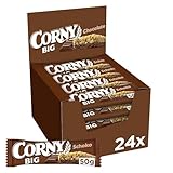 Müsliriegel | Corny BIG | Schoko | Mit Erdnüssen und Schoko | Großpackung 24x50g