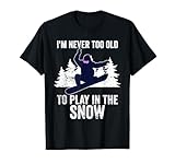 Snowboarder Lustig Snowboard Sprüche Opa Papa Snowboarden T-Shirt