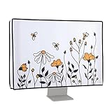 kwmobile 27-28' Monitor Hülle - PC Bildschirm Schutzhülle für 27-28' Monitor - Computer Cover Case